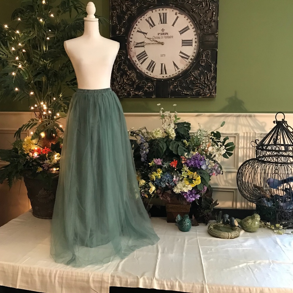 Tulle maxi Skirt